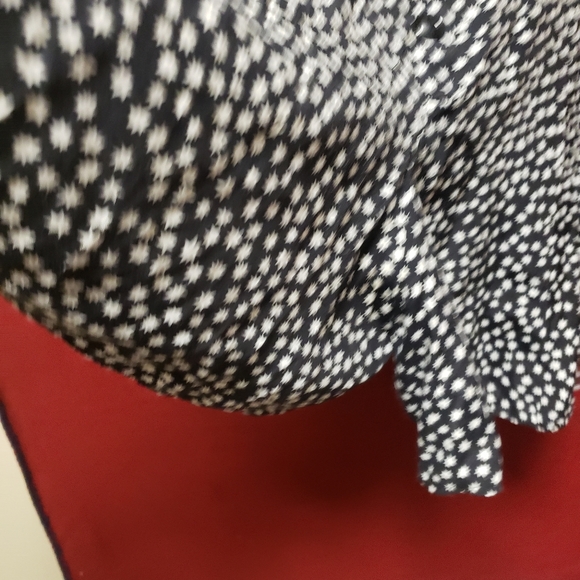 90'S BODY EXTERIOR'S-BUTTON UP W/ CRISSCROSS BACK SKORT/5/EGPLC - Picture 2 of 6